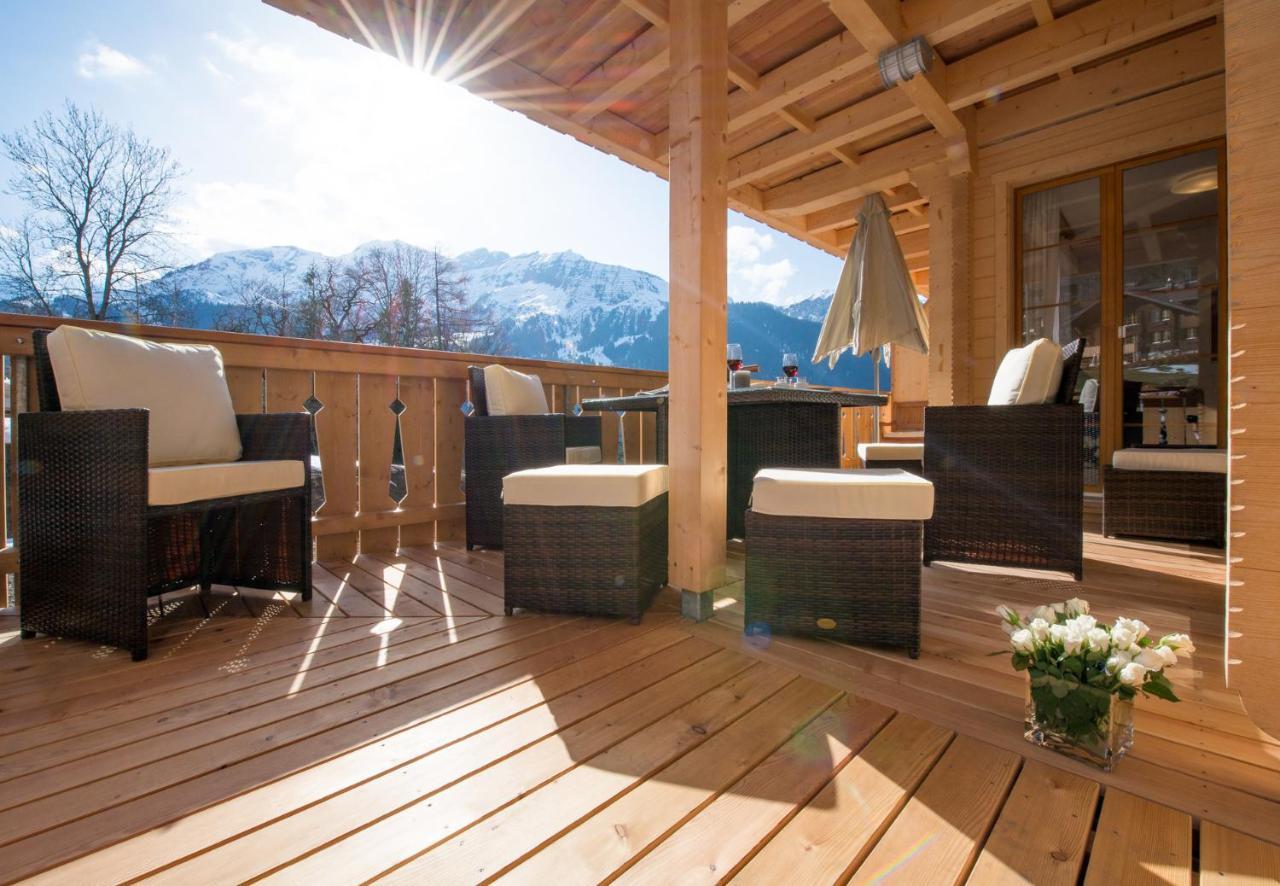 Panoramapark Soleil Chalet B ヴェンゲン エクステリア 写真