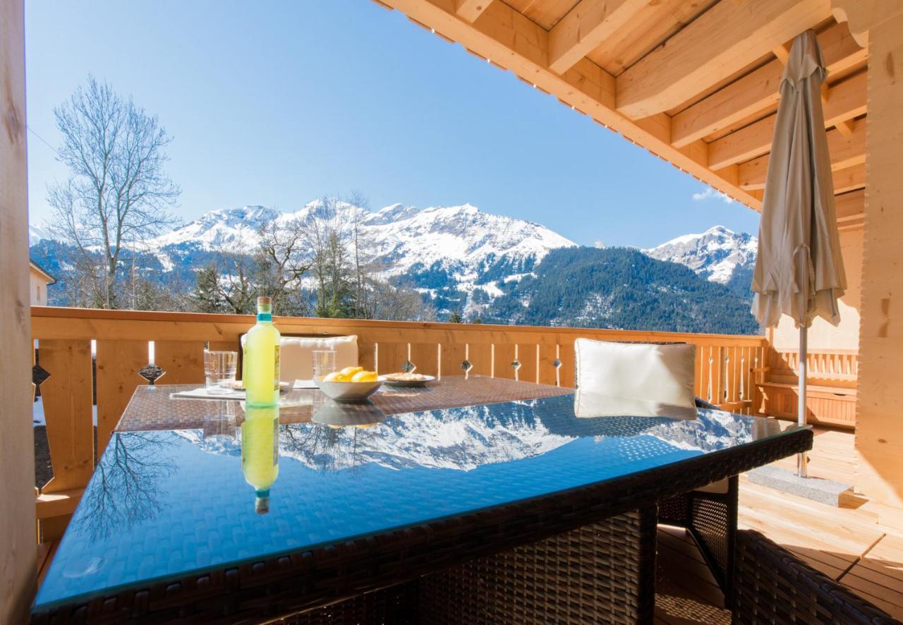 Panoramapark Soleil Chalet B ヴェンゲン エクステリア 写真