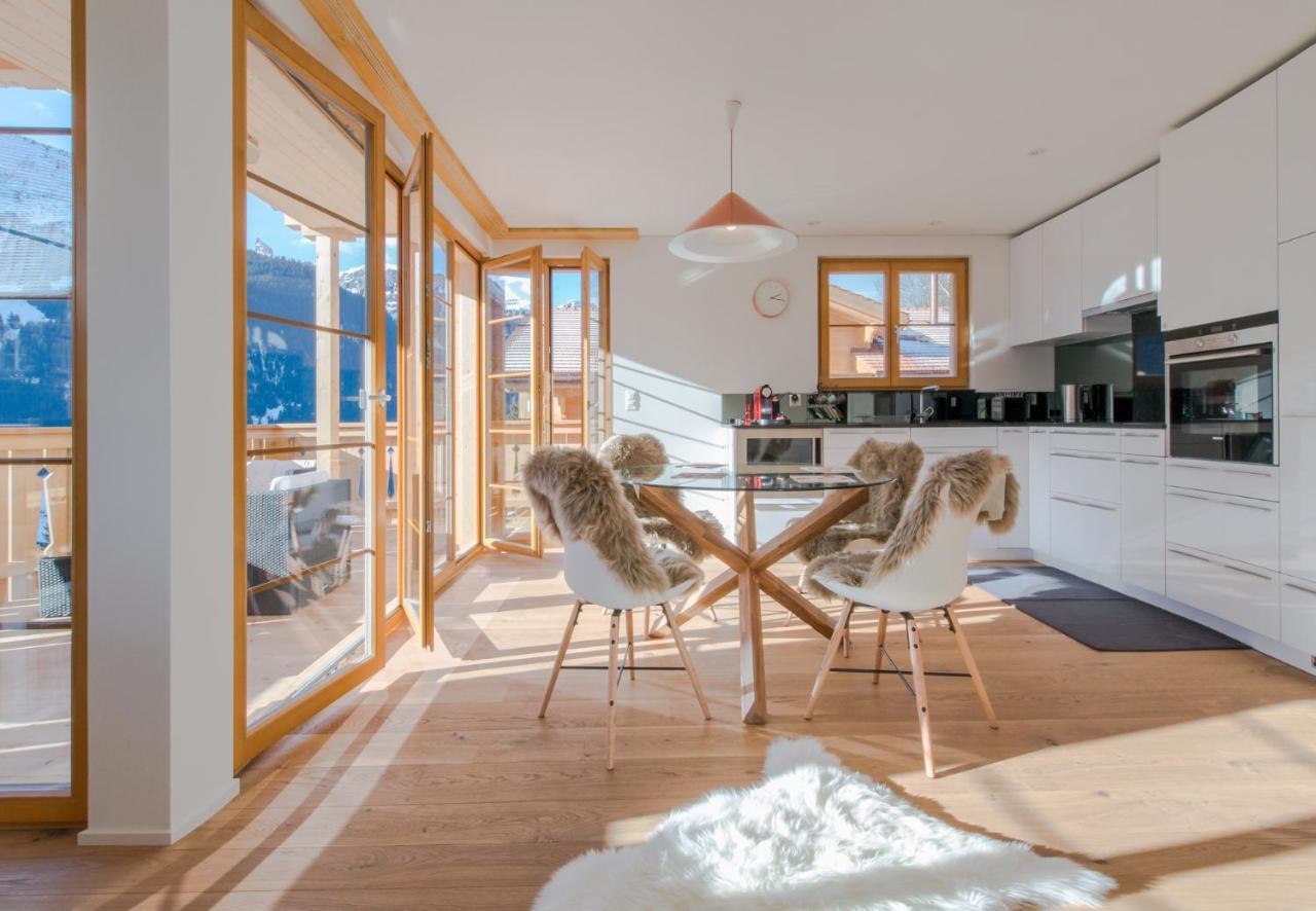 Panoramapark Soleil Chalet B ヴェンゲン エクステリア 写真