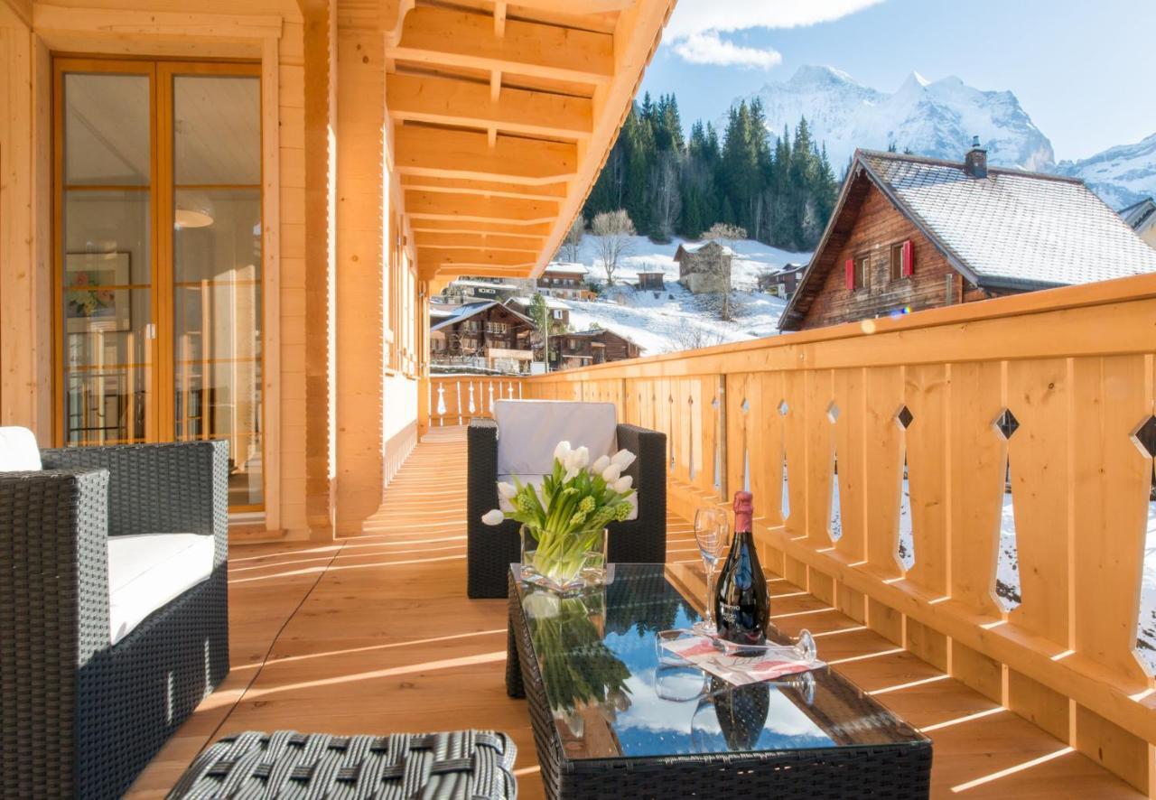 Panoramapark Soleil Chalet B ヴェンゲン エクステリア 写真
