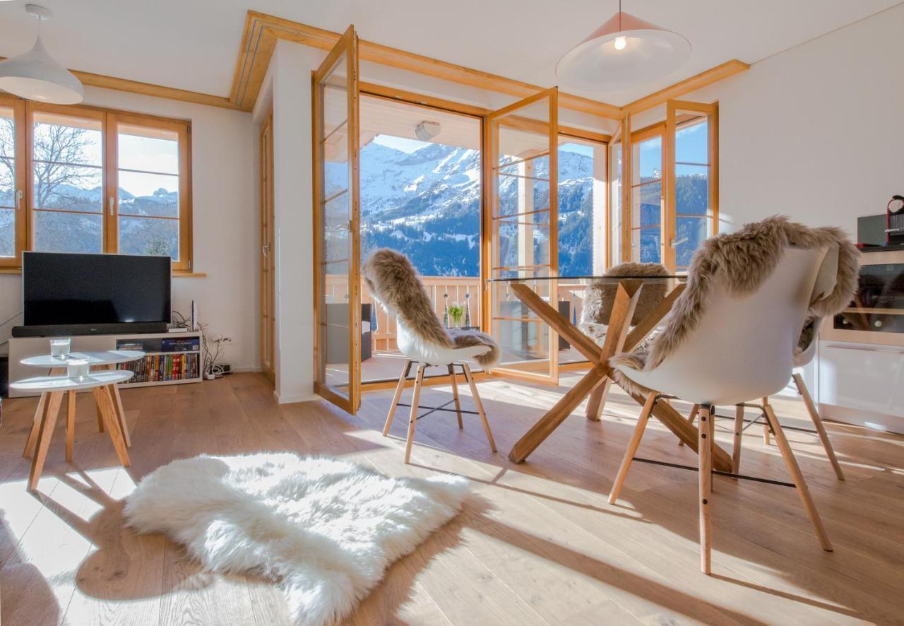 Panoramapark Soleil Chalet B ヴェンゲン エクステリア 写真